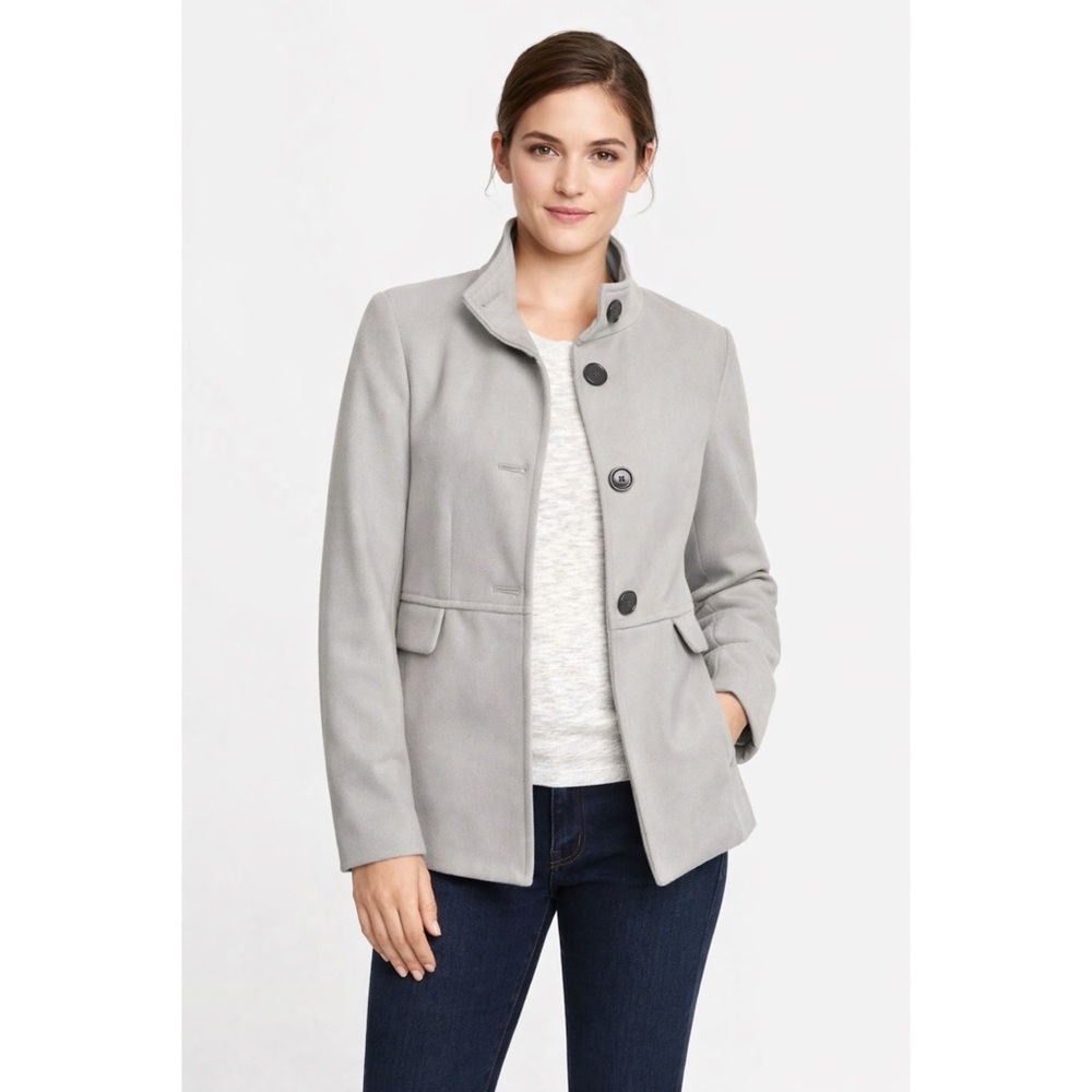 Old Navy Gray Swing Coat